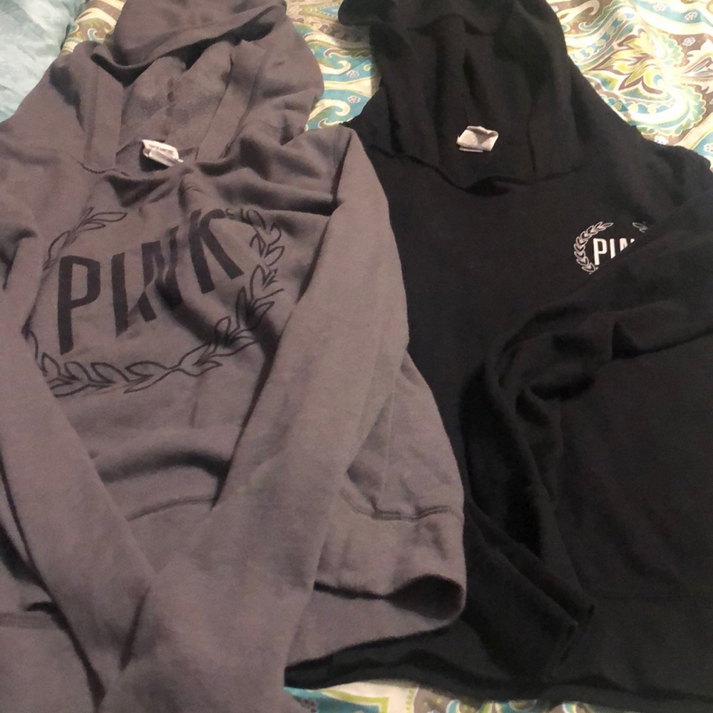 Gray Pink hoody